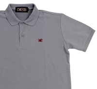 チョッパーをイメージした「ONE PIECE FOOTBALL LINEポロシャツ」のグレー。(C)尾田栄一郎／集英社・フジテレビ・東映アニメーション