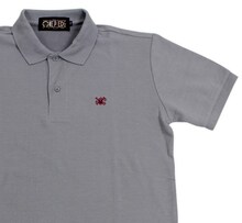 チョッパーをイメージした「ONE PIECE FOOTBALL LINEポロシャツ」のグレー。(C)尾田栄一郎／集英社・フジテレビ・東映アニメーション