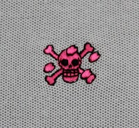 チョッパーをイメージした「ONE PIECE FOOTBALL LINEポロシャツ」のグレー。(C)尾田栄一郎／集英社・フジテレビ・東映アニメーション