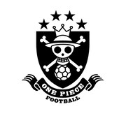 「ONE PIECE FOOTBALL LINE」のエンブレム。(C)尾田栄一郎／集英社・フジテレビ・東映アニメーション