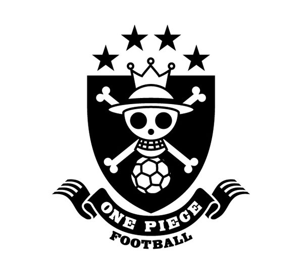 「ONE PIECE FOOTBALL LINE」のエンブレム。(C)尾田栄一郎／集英社・フジテレビ・東映アニメーション