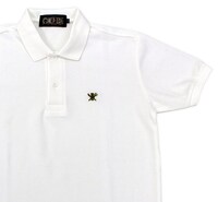 サンジをイメージした「ONE PIECE FOOTBALL LINEポロシャツ」のホワイト。(C)尾田栄一郎／集英社・フジテレビ・東映アニメーション