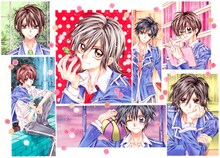 種村有菜「風男塾物語」扉イラスト。(C)種村有菜/集英社