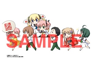 WonderGoo各店で配布される「あにけん」特製イラストカード。