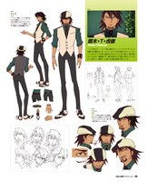 「TIGER & BUNNY オフィシャルヒーローブック」キャラクター紹介ページより。