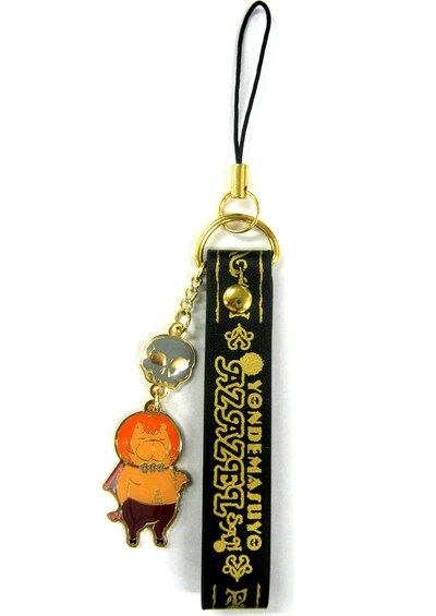 「よんでますよ、アザゼルさん。」のアザゼルストラップ。