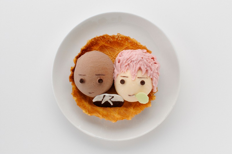 丸井・ジャッカルペアの伸び～るアイス（ブン太＆ジャッカル）(C)許斐 剛／集英社・NAS・劇場版テニスの王子様プロジェクト2011