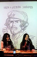 ヤマザキの描いた「チェ・ゲバラ」。