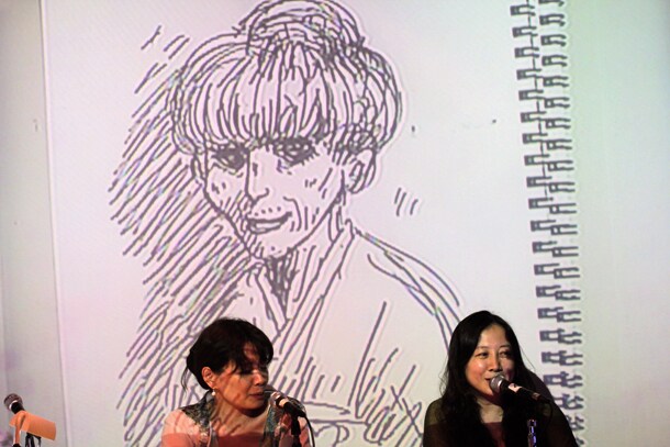 ヤマザキが描いた「黒柳徹子」は、とてもリアル。