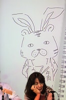 コンドウが描いた「TIGER & BUNNY」。タイガーでバニーなことは間違いない。