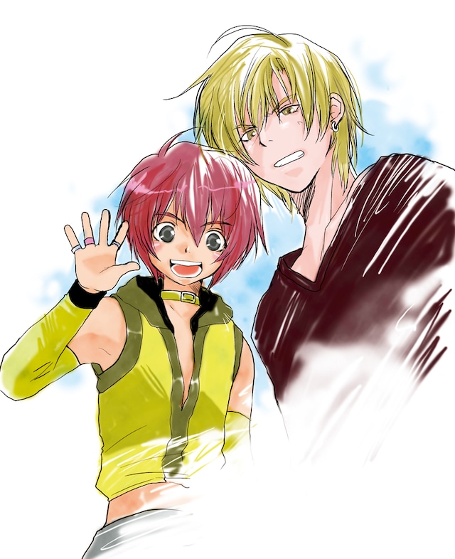 村上真紀「グラビテーションEX.」カット。