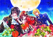 松田志乃ぶ原作、加々見絵里作画「悪魔のような花婿（あなた）」カット。