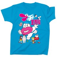 8月1日に発売された「ブッチュくん全百科」Tシャツ。