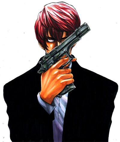 インパルス板倉俊之が原作、武村勇治が作画を担当するマンガ「トリガー」のカット。