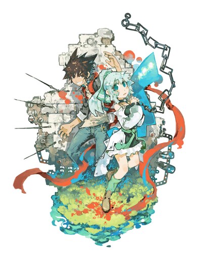 「絶体絶命英雄」メインビジュアル(C)今野隼史 (c)niwango, inc. All rights reserved.