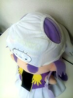 「あかりパンツ型アイスパックカバー」使用例 ※ぬいぐるみは売り物ではありません。