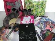 ルパン三世展グッズの一部。<br>(c)モンキー・パンチ<br>(c)モンキー・パンチ／TMS・NTV