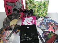 ルパン三世展グッズの一部。<br>(c)モンキー・パンチ<br>(c)モンキー・パンチ／TMS・NTV