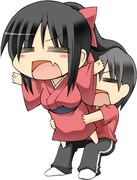 的良みらん原作による、にくばなれ「おまもりひまり 緋鞠のおぱんちゅ」カット