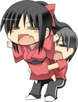 的良みらん原作による、にくばなれ「おまもりひまり 緋鞠のおぱんちゅ」カット