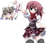 葵せきな原作によるアシオ「生徒会の日常」カット