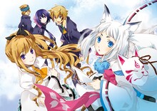 あざの耕平原作、COMTA作画による「東京レイヴンズ外伝 東京フォックス」カット