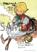 購入特典の描き下ろしメッセージカード。