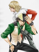作:吉田恵里香、画:上田宏、企画・原作サンライズ「TIGER&BUNNY」予告カット。(C) SUNRISE/T&B PARTNERS, MBS