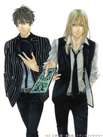 夜光花原作によるときわ銀の新連載「カードマスター」カット。