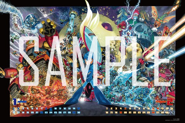 村田雄介が描いた「オールロックマン」。※画像は製作途中のもの (C) CAPCOM CO., LTD. ALL RIGHTS RESERVED. (C) CAPCOM U.S.A., INC. ALL RIGHTS RESERVED.