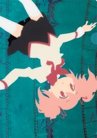 E賞「クリアファイル3枚セット」の1枚。(C)Magika Quartet／Aniplex・Madoka Partners・MBS