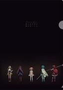 E賞「クリアファイル3枚セット」の1枚。(C)Magika Quartet／Aniplex・Madoka Partners・MBS
