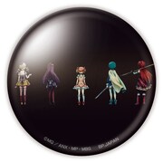F賞「アート缶バッジセット」の1つ。(C)Magika Quartet／Aniplex・Madoka Partners・MBS