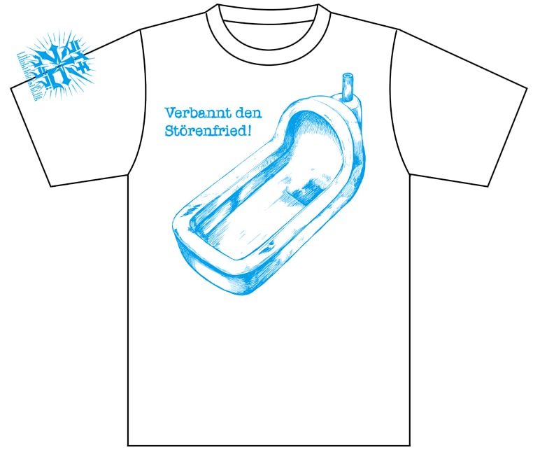 「ライチ☆光クラブ 便器Tシャツ」(C)古屋兎丸/ライチ☆光クラブプロジェクト 2011/(C)USAMARU FURUYA2006