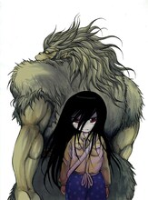 押切蓮介「焔の眼」予告カット