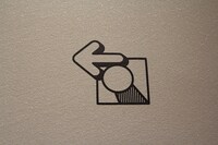 順路を示す矢印ひとつとっても工夫が凝らされている。(c)Fujiko-Pro