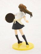 ビッグガンガン創刊号に付属する「WORKING!!」種島ぽぷらのフィギュア。