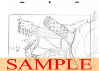 「ヱヴァンゲリヲン新劇場版：破 アニメーション原画集」下巻より。(c)カラー