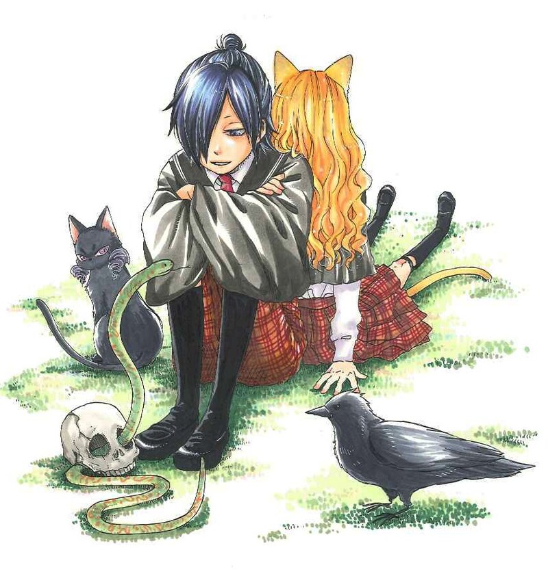 みもり「ロンと光の猫娘」カット。