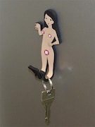 「江古田ちゃんベンダブルマグネット」の使用例。(c)瀧波ユカリ/講談社・「ユルアニ？」製作委員会