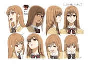 綾瀬千早のキャクター設定画。(c)末次由紀／講談社・VAP・NTV