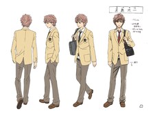 真島太一のキャクター設定画。(c)末次由紀／講談社・VAP・NTV