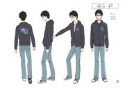 綿谷新のキャクター設定画。(c)末次由紀／講談社・VAP・NTV