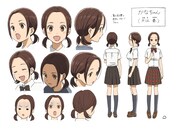 大江奏役のキャクター設定画。(c)末次由紀／講談社・VAP・NTV