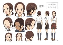 大江奏役のキャクター設定画。(c)末次由紀／講談社・VAP・NTV