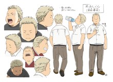 西田優征のキャクター設定画。(c)末次由紀／講談社・VAP・NTV