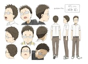 駒野勉のキャクター設定画。(c)末次由紀／講談社・VAP・NTV