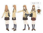 綾瀬千早のキャクター設定画。(c)末次由紀／講談社・VAP・NTV