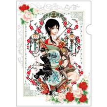 尚月地「艶漢」AGF限定セット（1500円）のうち、クリアファイル。(C)尚月地／WINGS／新書館