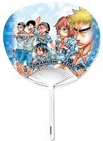 渡辺航「弱虫ペダル」IH応援グッズ風セット（1800円）のうち、箱学のうちわ。 (C)渡辺航／週刊少年チャンピオン